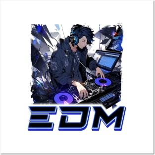 EDM Music Album Cover - Anime Shirt Posters and Art